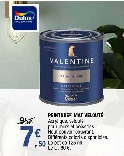 PEINTURE(2) MAT VELOUTÉ