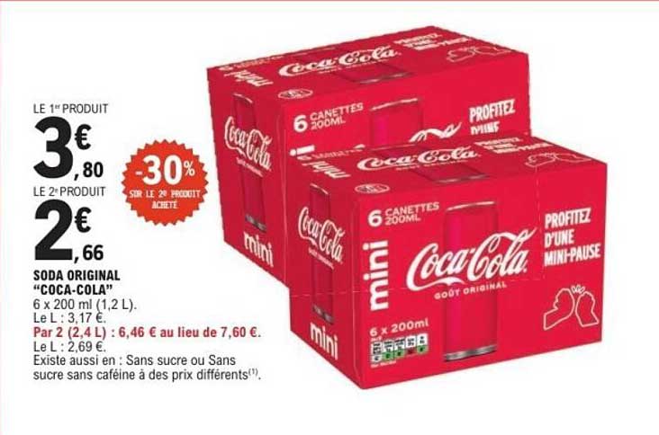 SODA ORIGINAL "COCA-COLA"