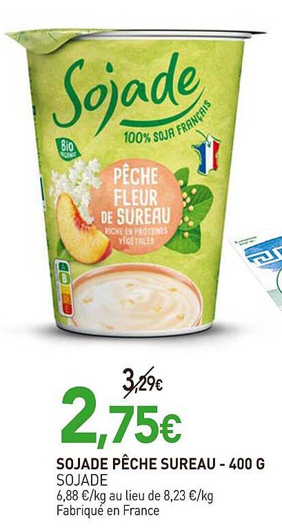 SOJADE PÊCHE SUREAU - 400 G
