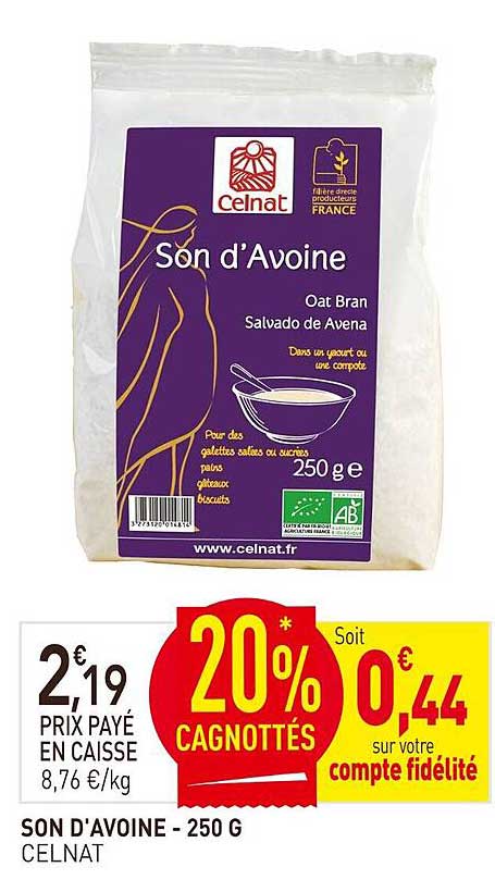 Son d'Avoine - 250 G