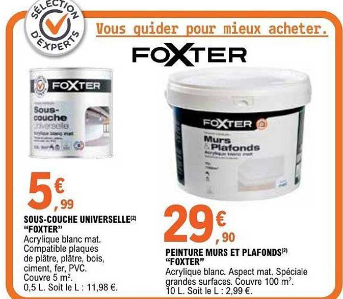 SOUS-COUCHE UNIVERSELLE “FOXTER”