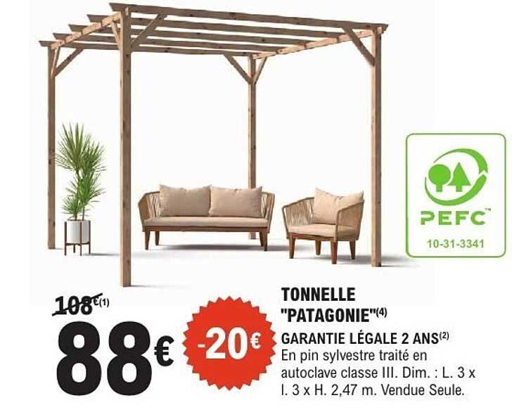 TONNELLE "PATAGONIE"