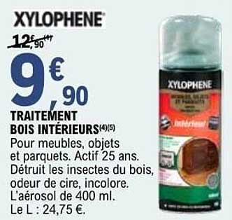 TRAITEMENT BOIS INTÉRIEURS