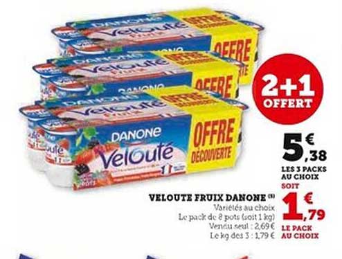 VELOUTÉ FRUIT DANONE