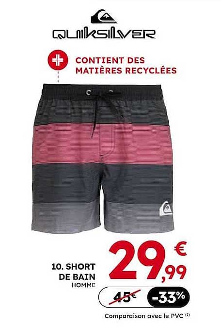 10. SHORT DE BAIN HOMME