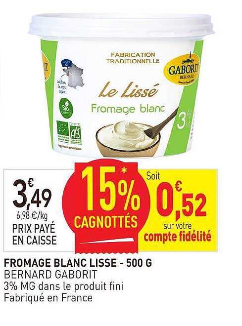 15% CAGNOTTÉS