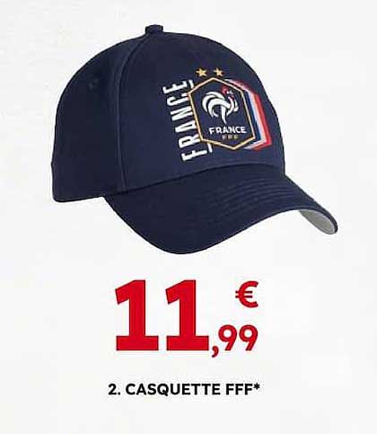 2. CASQUETTE FFF*