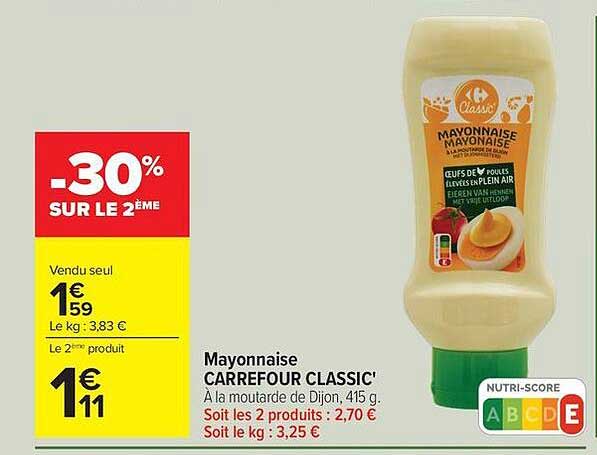 -30% SUR LE 2ème