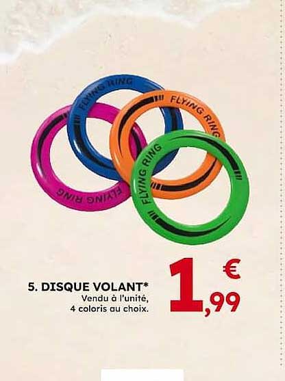 5. DISQUE VOLANT*