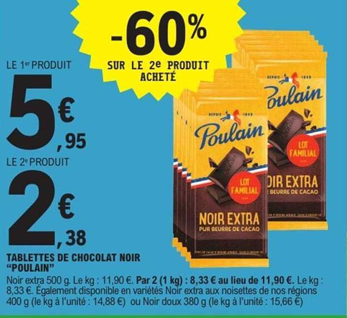 -60% SUR LE 2e PRODUIT ACHETÉ