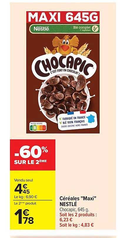 -60% SUR LE 2ÈME