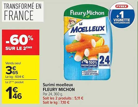 -60% SUR LE 2ÈME