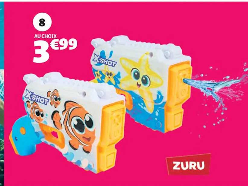 8 AU CHOIX 3€99