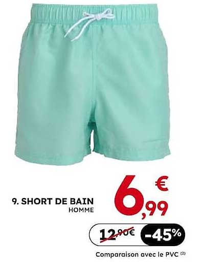 9. SHORT DE BAIN HOMME