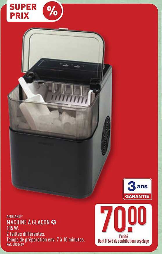 AMBIANO® MACHINE À GLACON