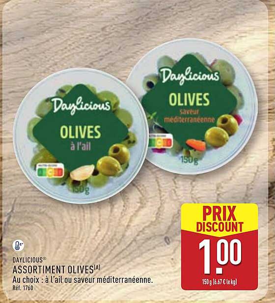 ASSORTIMENT OLIVES(A)