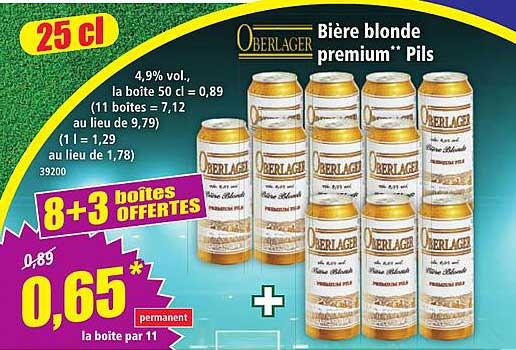 Bière blonde premium** Pils
