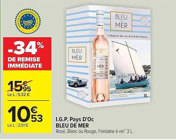 BLEU DE MER