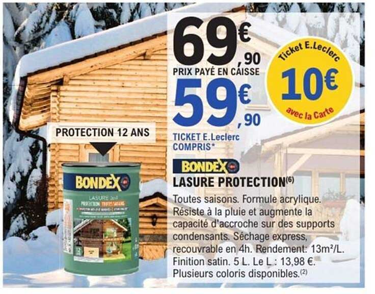 BONDEX LASURE PROTECTION