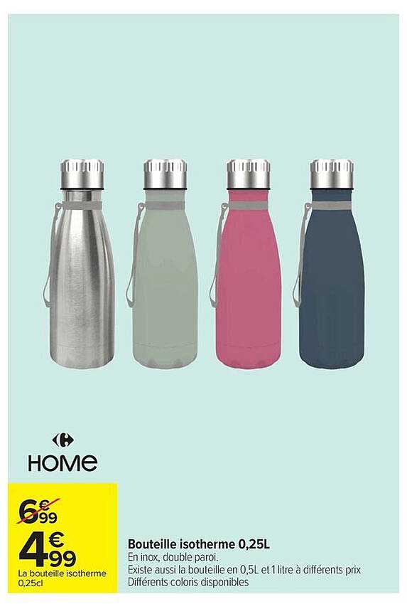 Bouteille isotherme 0,25L