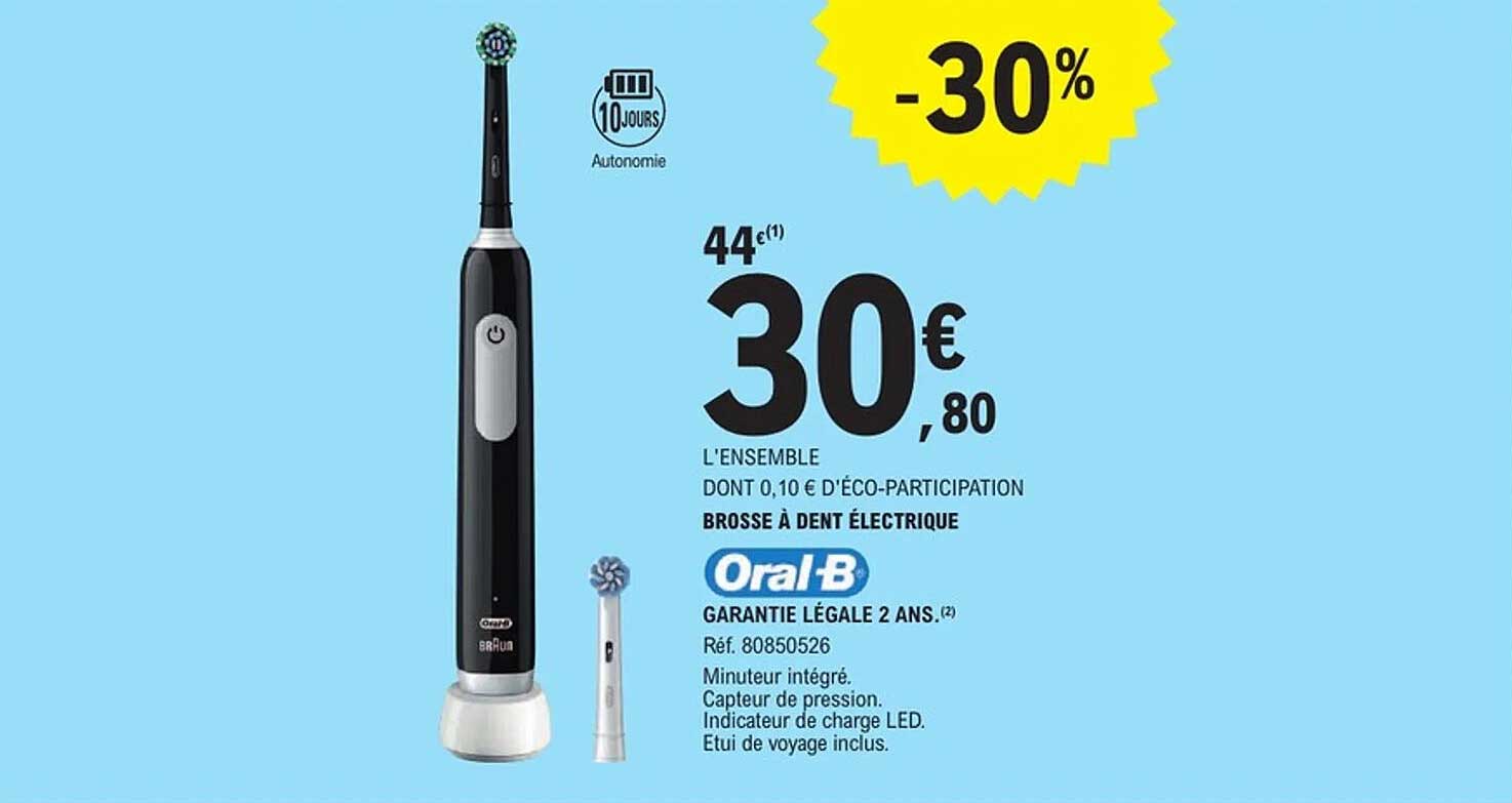 BROSSE À DENT ÉLECTRIQUE Oral-B