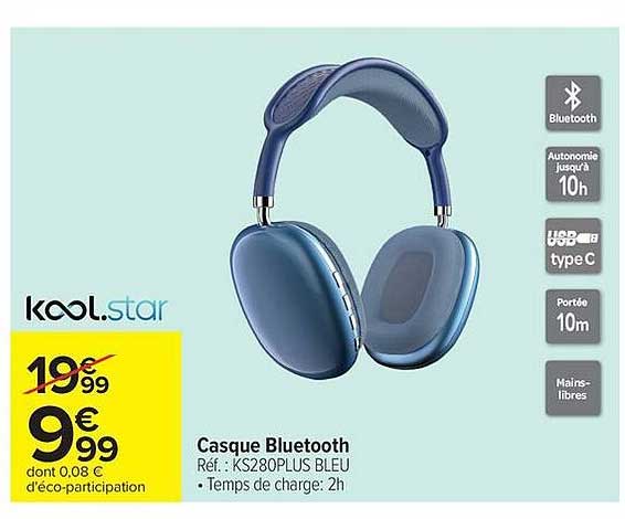 Casque Bluetooth