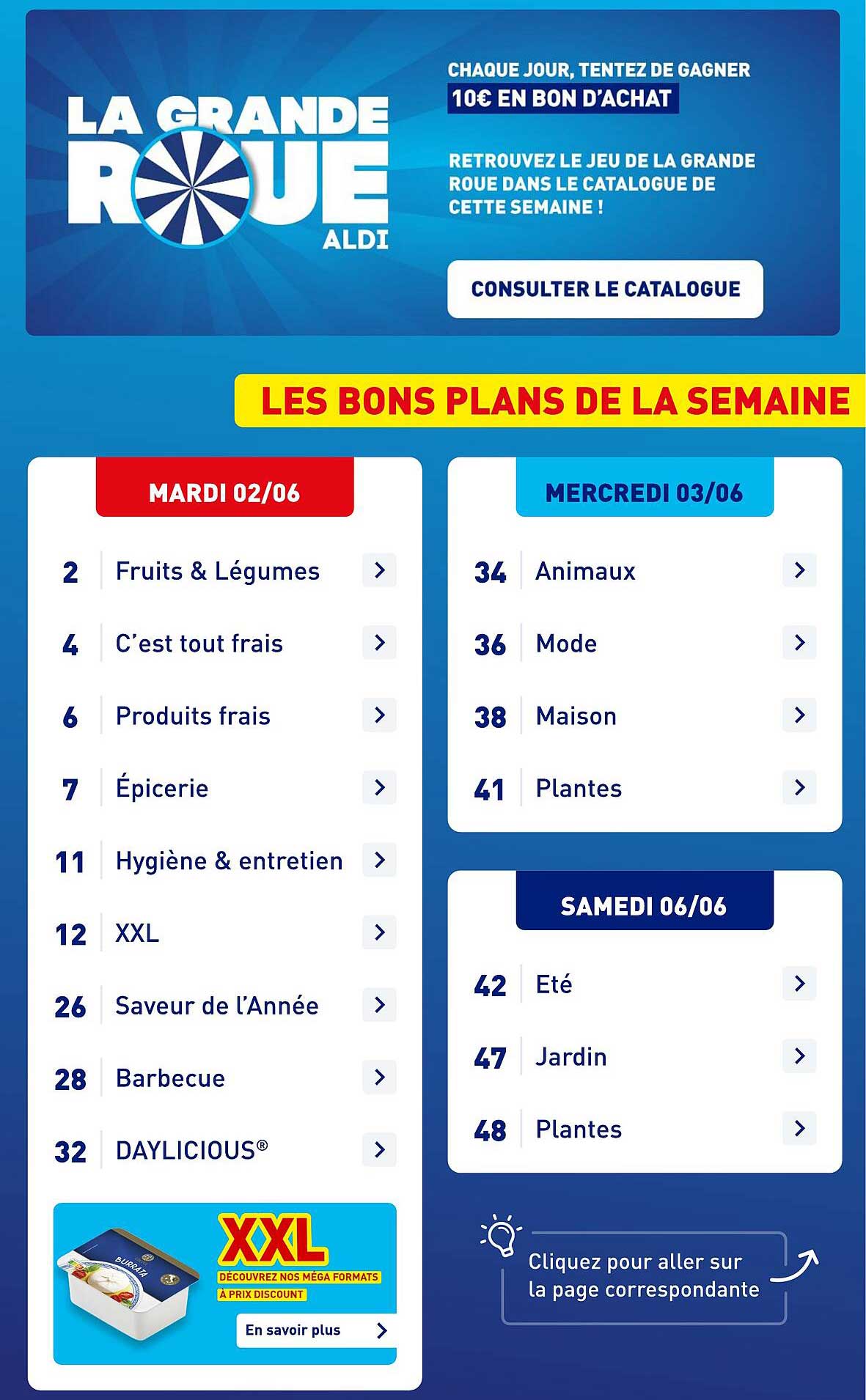 CHAQUE JOUR, TENTEZ DE GAGNER 10€ EN BON D’ACHAT