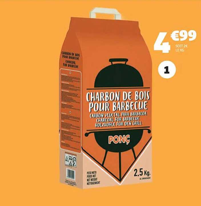 CHARBON DE BOIS POUR BARBECUE