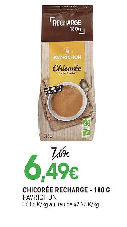 CHICORÉE RECHARGE - 180 G FAVRICHON