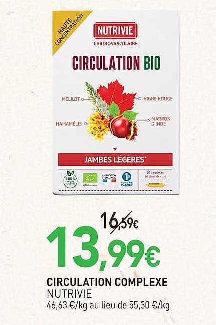 CIRCULATION COMPLEXE NUTRIVIE