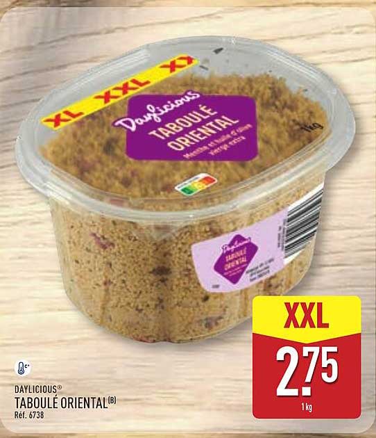 DAYLICIOUS® TABOULÉ ORIENTAL®