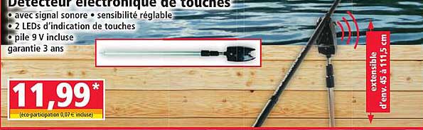Détecteur électronique de touches