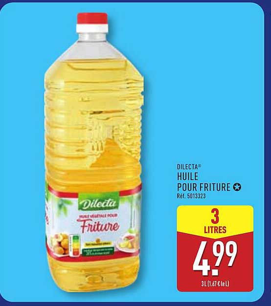 DILECTA HUILE POUR FRITURE