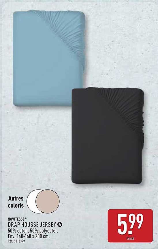 Drap housse jersey