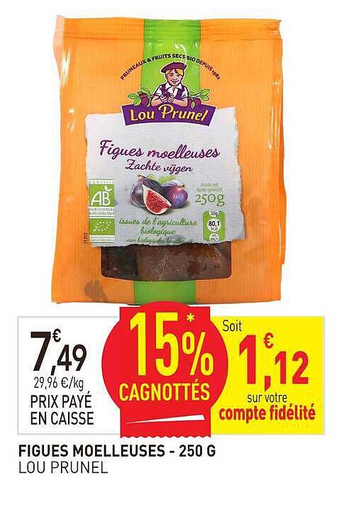 FIGUES MOELLEUSES - 250 G LOU PRUNEL