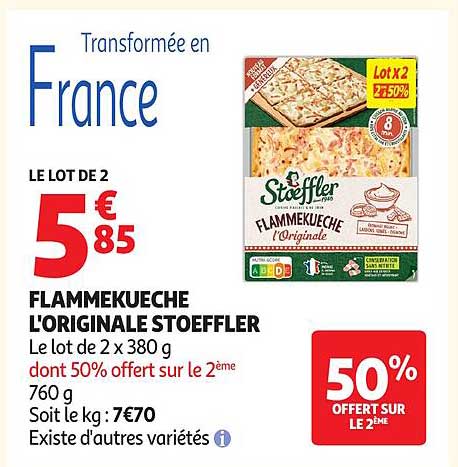FLAMMEKUECHE L'ORIGINALE STOEFFLER