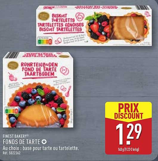FONDS DE TARTE