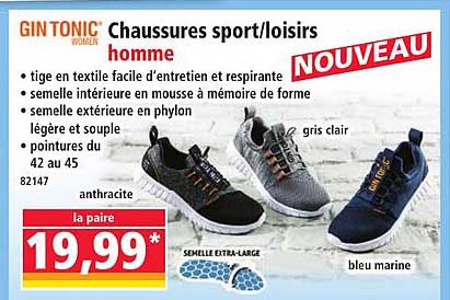 GIN TONIC' Chaussures sport/loisirs homme