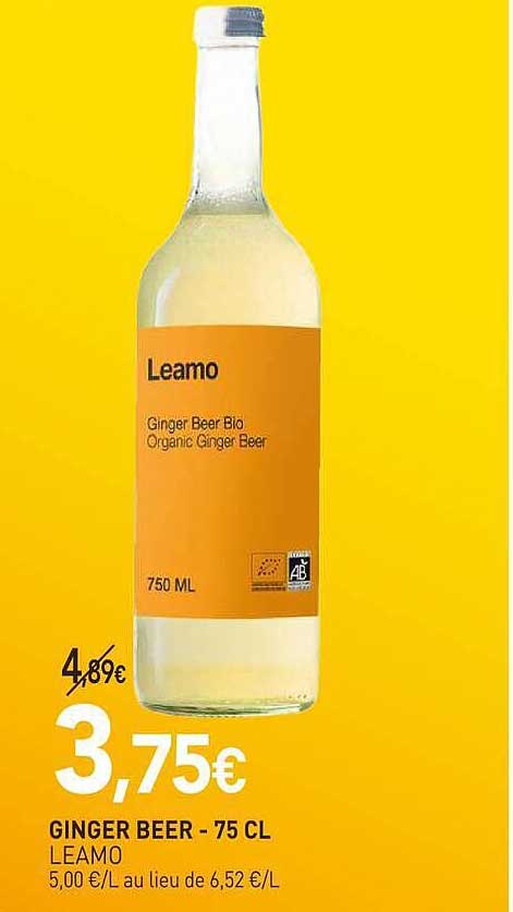GINGER BEER - 75 CL LEAMO