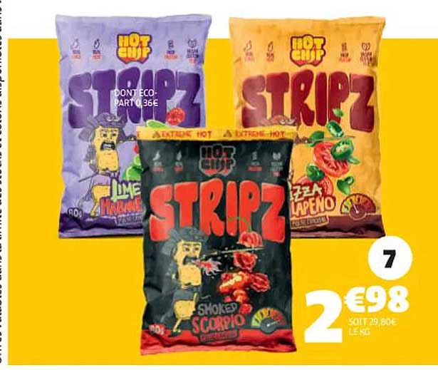 HOT CHIP STRIPZ
