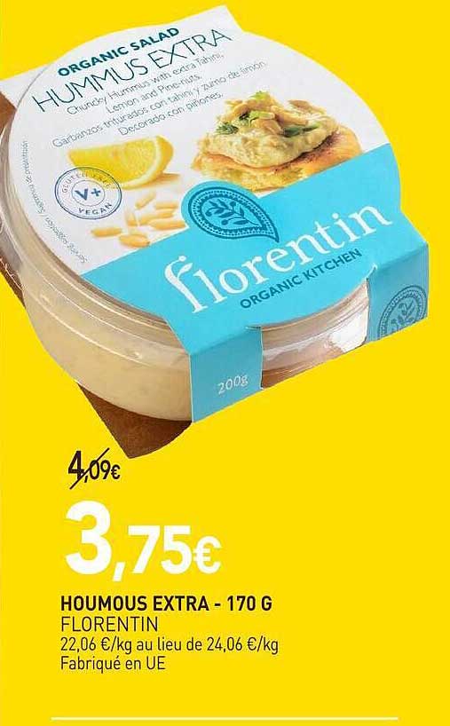 HOUMOUS EXTRA - 170 G FLORENTIN