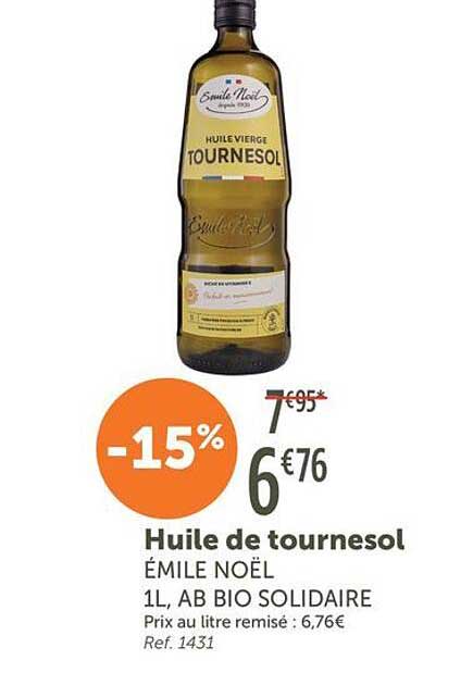 Huile de tournesol