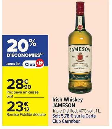 Irish Whiskey JAMESON