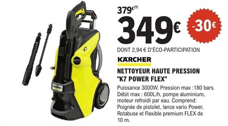 KÄRCHER NETTOYEUR HAUTE PRESSION "K7 POWER FLEX"
