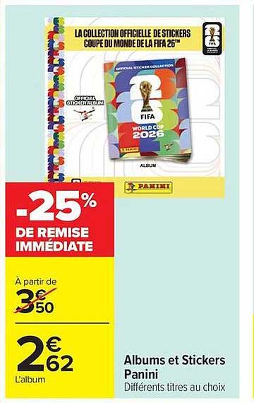 LA COLLECTION OFFICIELLE DE STICKERS COUPE DU MONDE DE LA FIFA 26™
