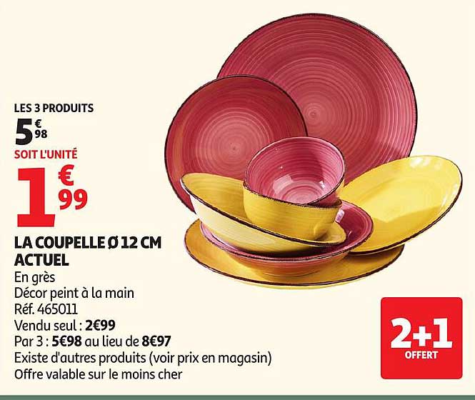 LA COUPELLE Ø 12 CM ACTUEL