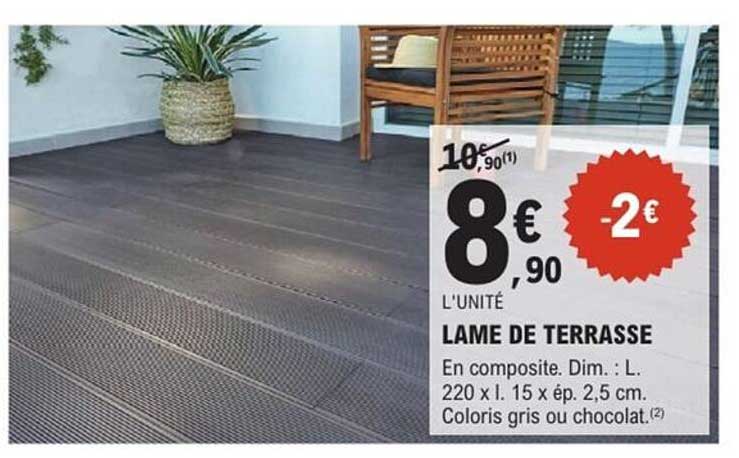 LAME DE TERRASSE