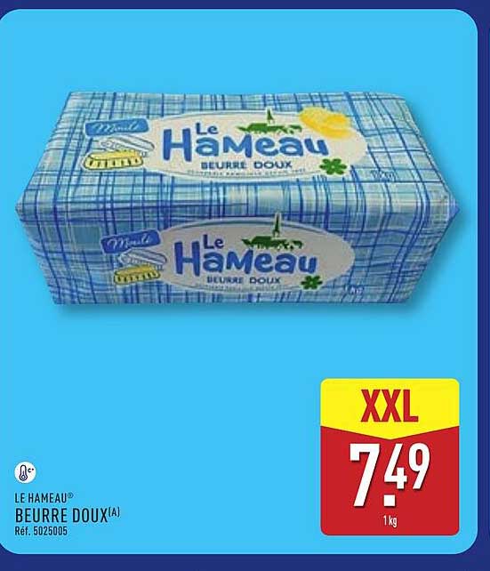 LE HAMEAU® BEURRE DOUX(A)