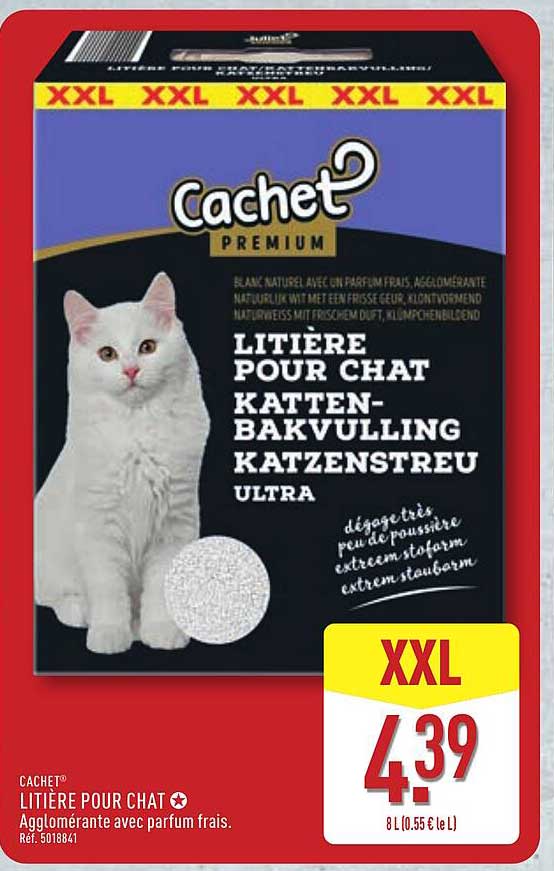 LITIÈRE POUR CHAT