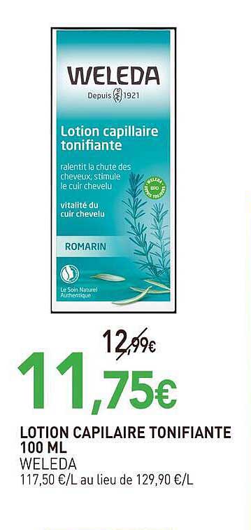 LOTION CAPILLAIRE TONIFIANTE 100 ML WELEDA
